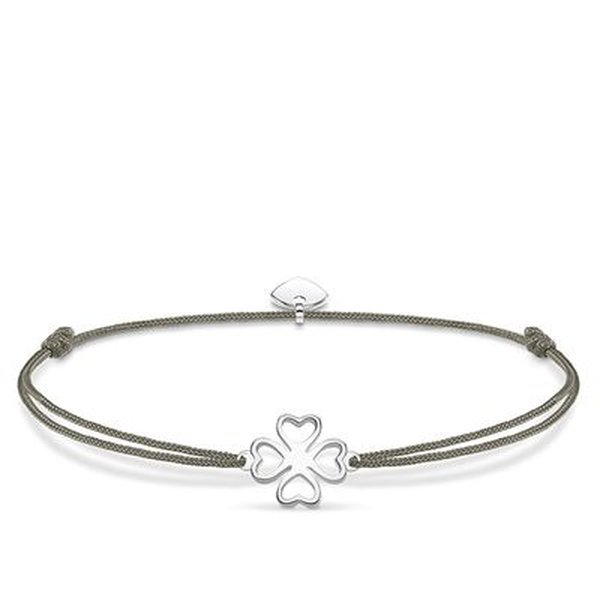 Thomas Sabo Textil karkötő ezüst lóherével LS017-173-5-L20