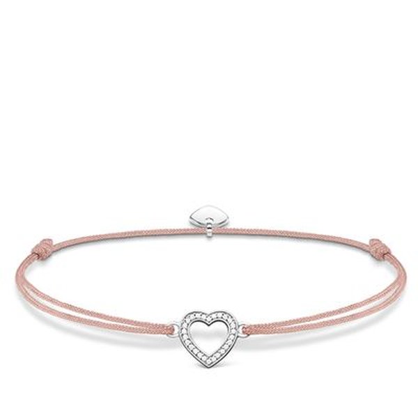 Thomas Sabo Textil karkötő csillogó szívvel LS029-401-19-L20