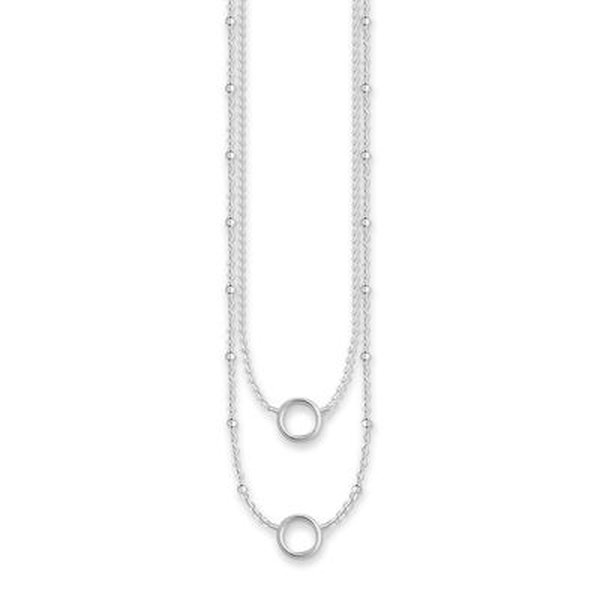 Thomas Sabo Dupla ezüst charm nyaklánc X0234-001-12-L45v