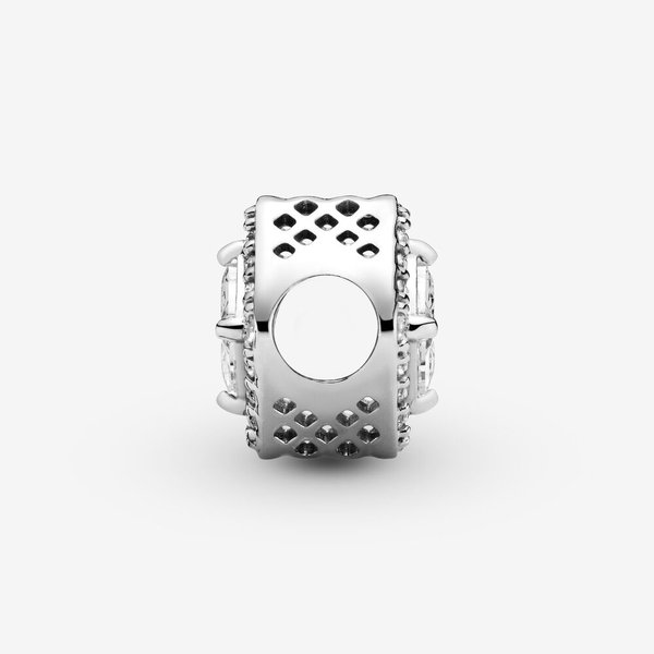 Pandora ékszer Geometrikus ragyogás ezüst charm 796206CZ