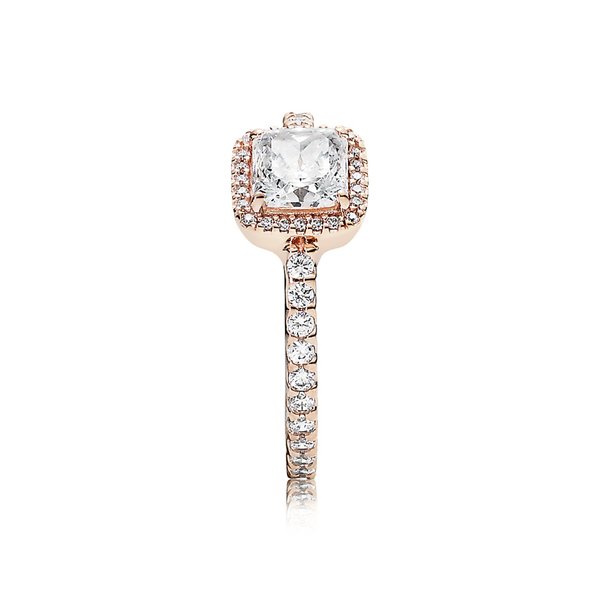 Pandora ékszer Időtlen elegancia rozé gyűrű 