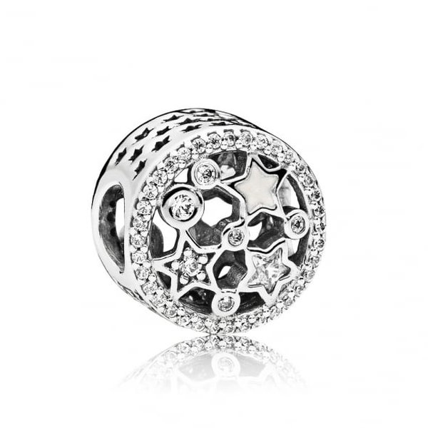 Pandora ékszer Fényt árasztó csillagok charm 796373CZ