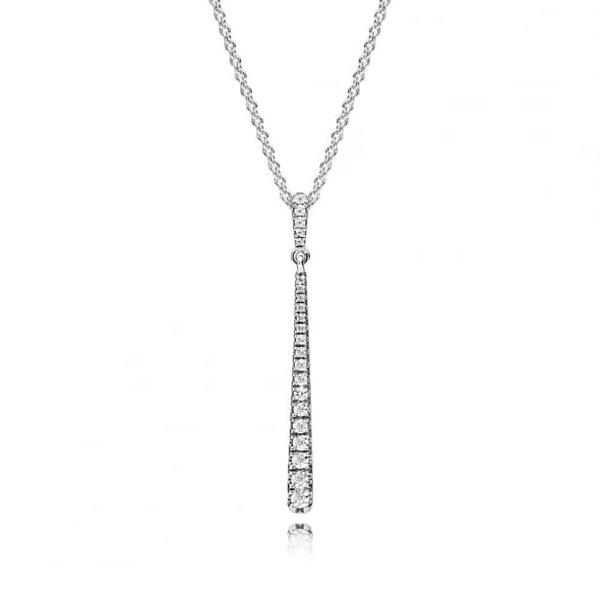 Pandora ékszer Hullócsillag ezüst nyaklánc 396354CZ-60