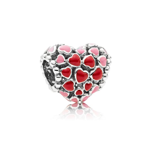 Pandora ékszer Túláradó szerelem charm tűzzománccal 796557ENMX