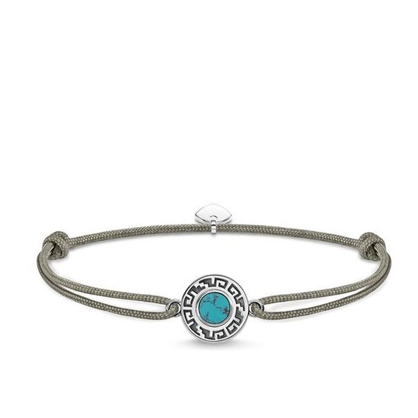 Thomas Sabo Textil karkötő türkiz ornament LS061-504-5-L22