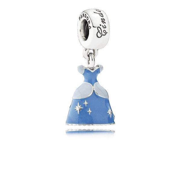 Pandora ékszer Disney Hamupipőke ruhája 791578ENMX