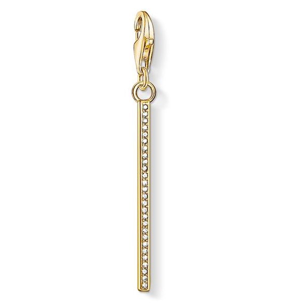 Thomas Sabo Függőleges sáv arany charm 1577-414-14