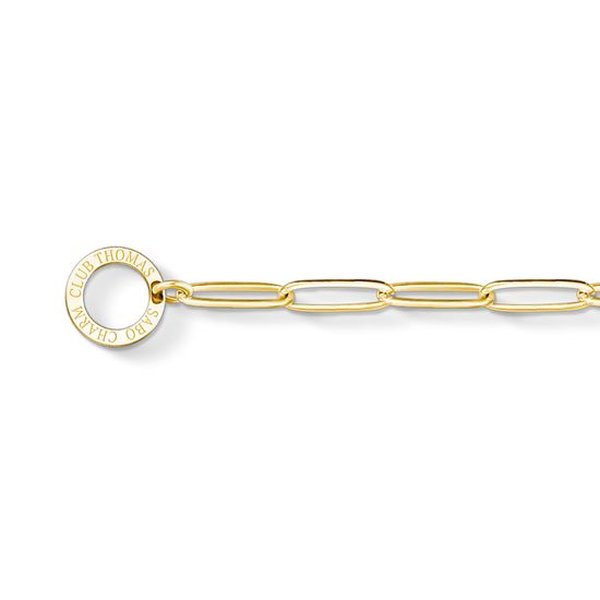 Thomas Sabo Hosszúkás szemű arany karkötő 