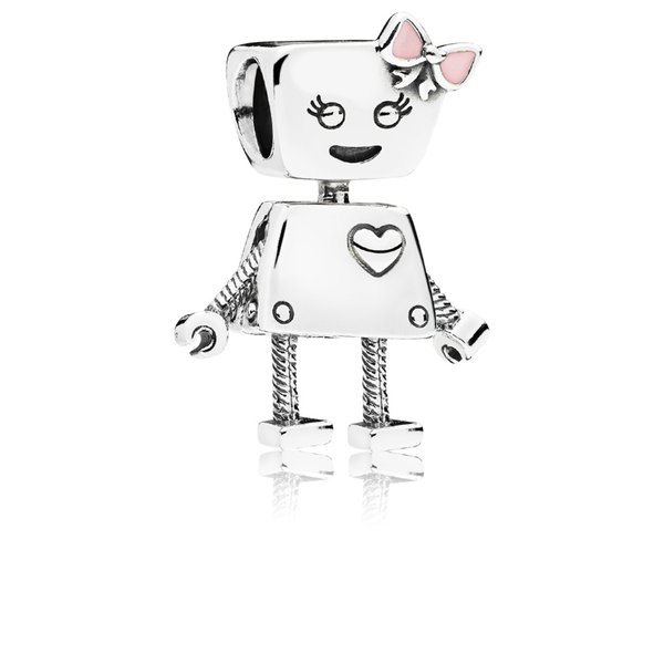 Pandora ékszer Bella robot ezüst charm 797141EN160