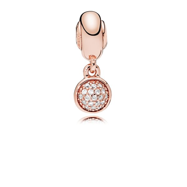 Pandora ékszer Remény Essence rozé charm 786090CZ