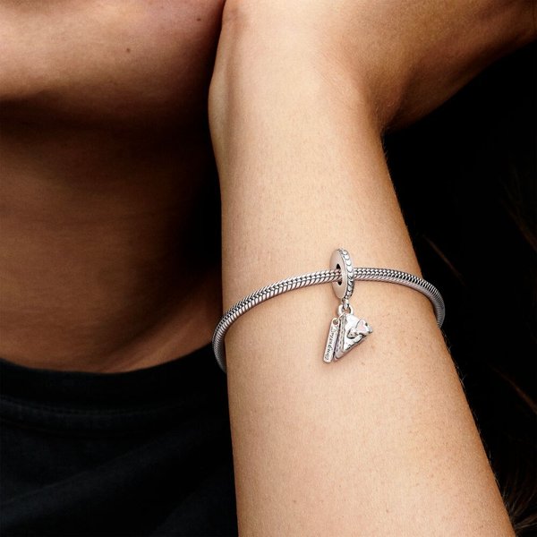 Pandora ékszer Ünnepi tortaszelet charm 797258ENMX