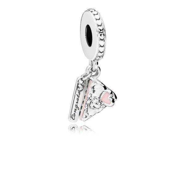 Pandora ékszer Ünnepi tortaszelet charm 797258ENMX