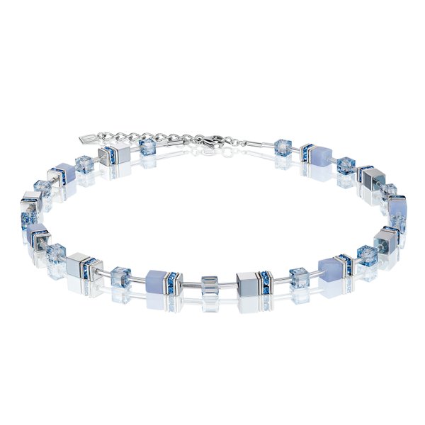 Coeur de Lion Light blue nyaklánc kalcedonnal 4017/10-0720