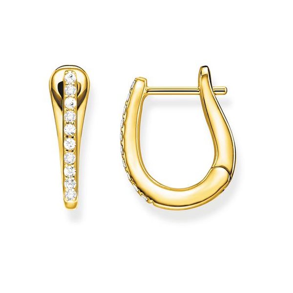 Thomas Sabo Klasszikus arany fülbevaló cirkóniával CR629-414-14