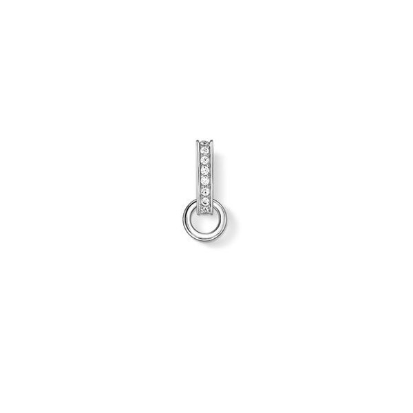 Thomas Sabo Ezüst charm tartó karika fehér X0261-051-14