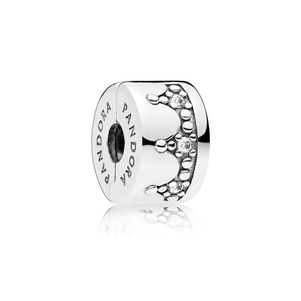 Pandora ékszer Káprázatos korona ezüst klip 797634CZ