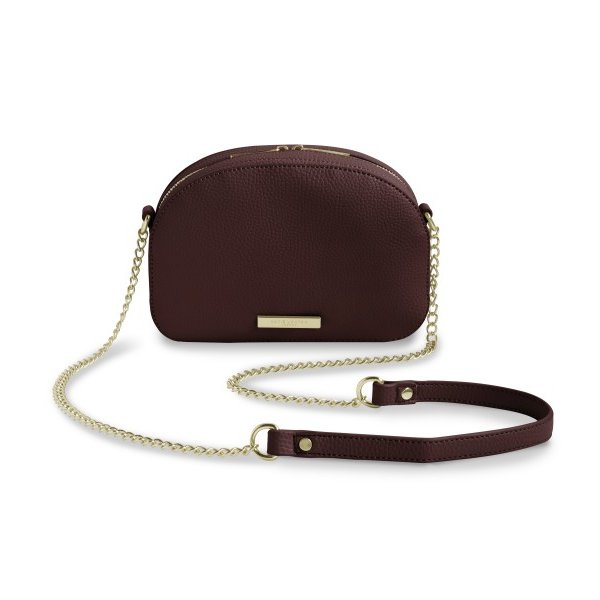 Katie Loxton Half Moon bordó táska KLB406