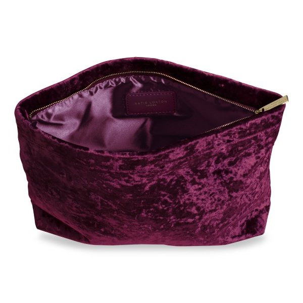 Katie Loxton Valentina velvet lila táska KLB379