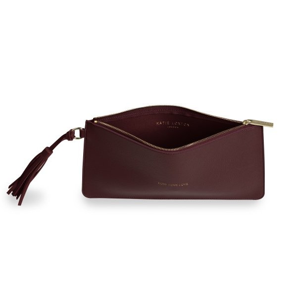 Katie Loxton Love Love Love bordó táska KLB370