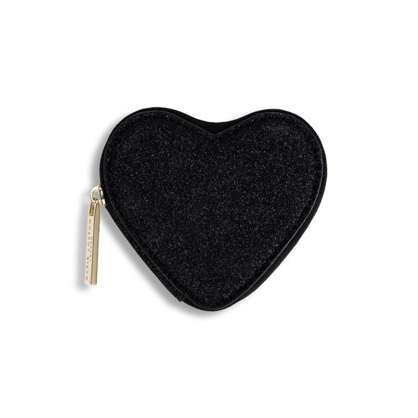 Katie Loxton Szív fekete péntárca KLB409