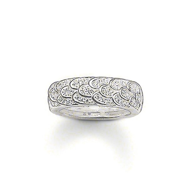 Thomas Sabo Angyalszárny ezüst gyűrű cirkóniával TR1898-051-14-58