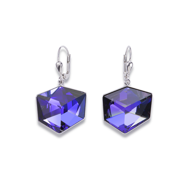 Coeur de Lion Lila swarovski kristály fülbevaló 4889/20-0800