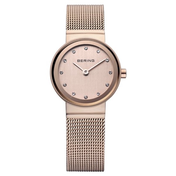 Bering Classic rozé női óra kristállyal 10122-366