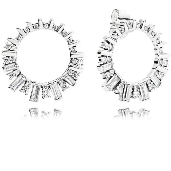 Pandora ékszer Jeges szépség ezüst fülbevaló 297545CZ