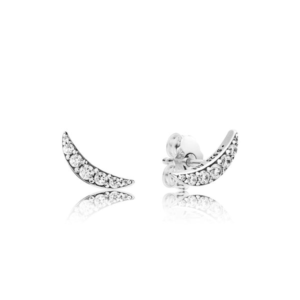 Pandora ékszer Holdfény ezüst fülbevaló 297569CZ