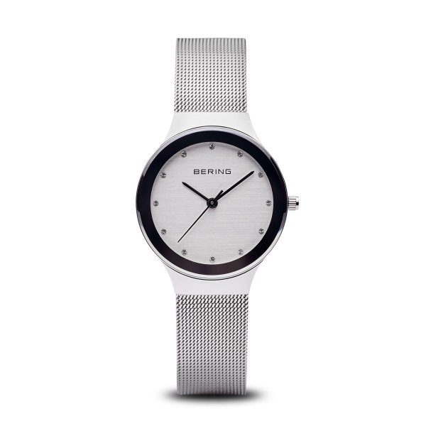 Bering Classic nemes acél női óra apró swarovski kristállyal 12934-000