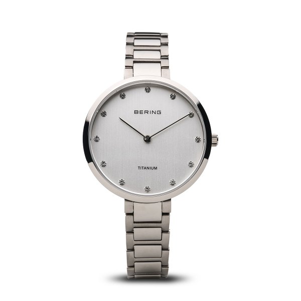 Bering Titánium női óra swarovski kristállyal 11334-770