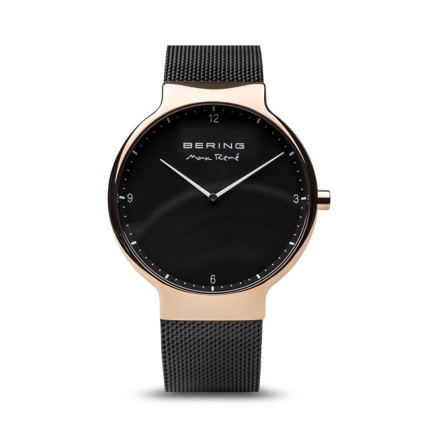 Bering Max René fekete rozé férfi óra 15540-262