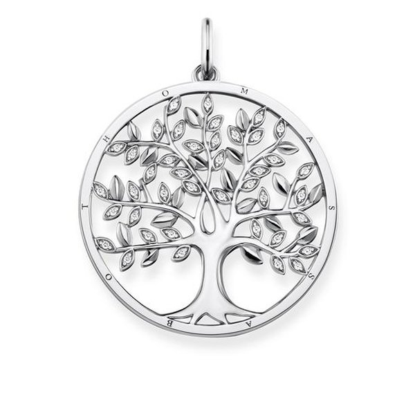 Thomas Sabo Szeretetfa ezüst medál cirkóniával PE759-051-14