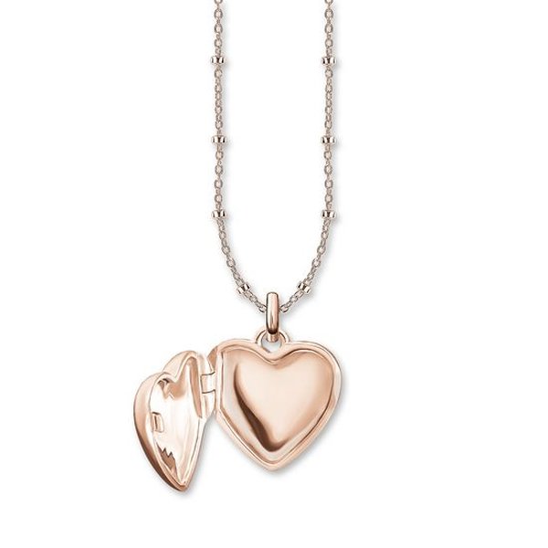 Thomas Sabo Rozé lánc nyitható szív medállal gyémánttal D_KE0035-923-14-L45