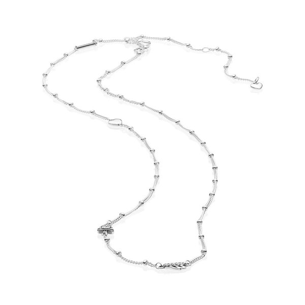 Pandora ékszer Ragyogó nyíl ezüst nyaklánc 397795CZ-60