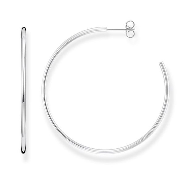 Thomas Sabo Klasszikus közepes karika ezüst fülbevaló CR646-001-21