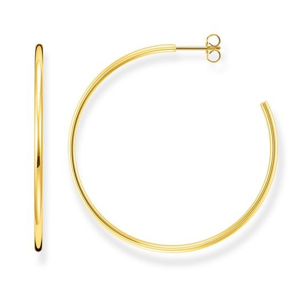 Thomas Sabo Klasszikus közepes karika arany fülbevaló CR646-413-39