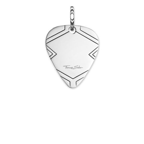 Thomas Sabo Háromszög medál vésett mintával PE836-637-21