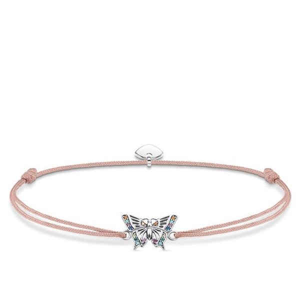 Thomas Sabo Textil karkötő pillangóval LS082-640-7-L20