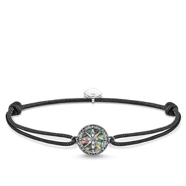 Thomas Sabo Textil karkötő iránytűvel gyöngyházzal LS085-907-11-L22