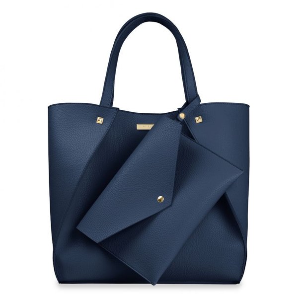 Katie Loxton Lucie Overlapping sötétkék táska KLB543