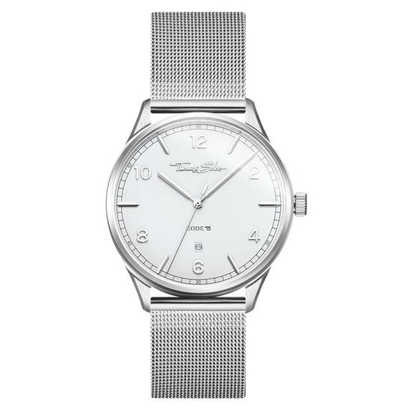 Thomas Sabo CODE TS unisex óra fehér számlappal WA0338-201-202-40