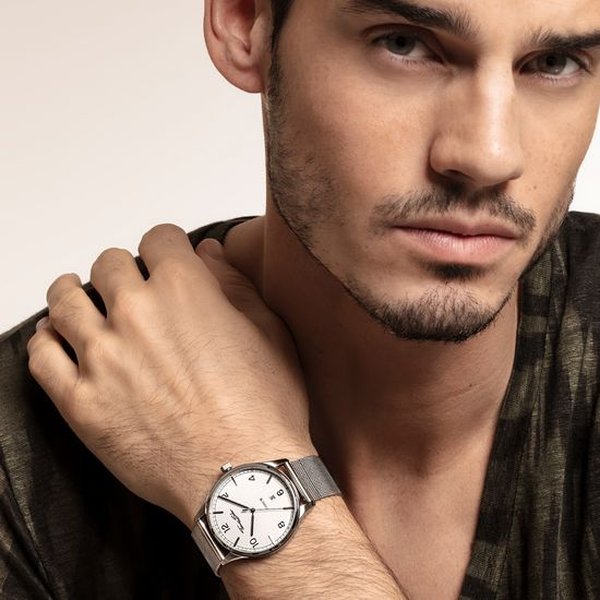 Thomas Sabo CODE TS unisex óra fehér számlappal WA0338-201-202-40