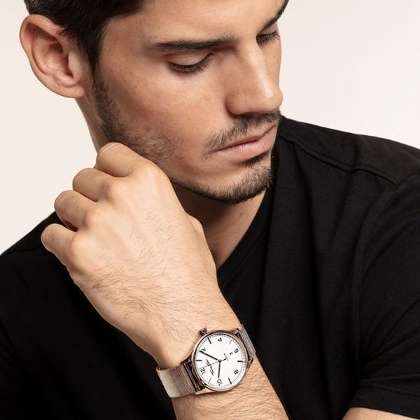 Thomas Sabo CODE TS unisex rozé óra WA0341-265-202-40