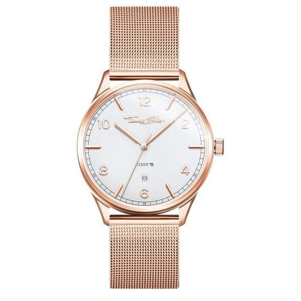 Thomas Sabo CODE TS unisex rozé óra WA0341-265-202-40