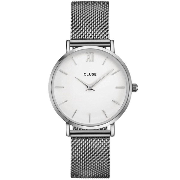 Cluse Minuit acél fehér női óra CW0101203002