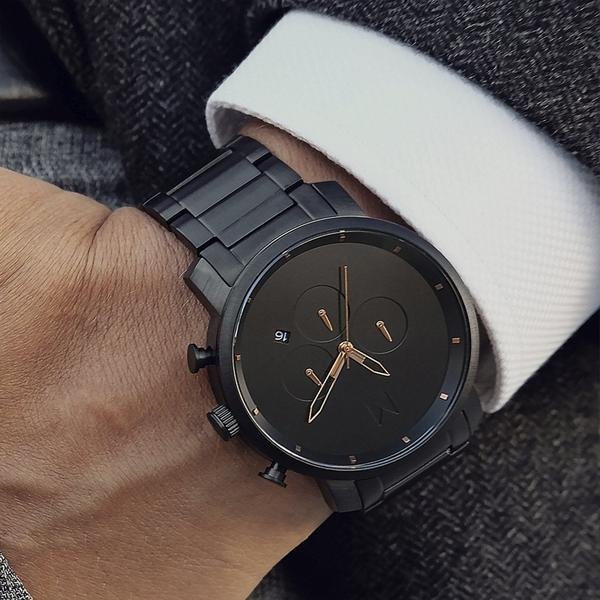 MVMT Chrono black rose férfi óra MC01-BBRG