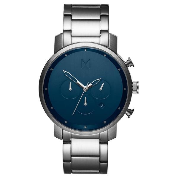 MVMT Chrono midnight silver férfi óra MC01-SBLU