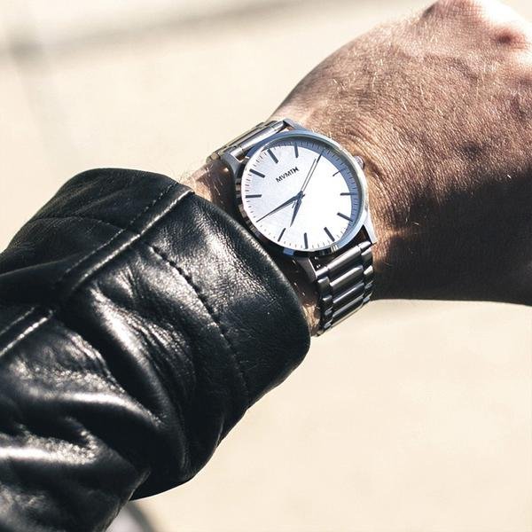 MVMT 40 series silver férfi óra MT01-S