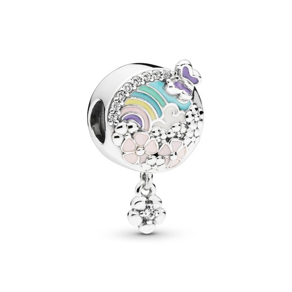 Pandora ékszer Mesés virágzás ezüst charm 797999ENMX